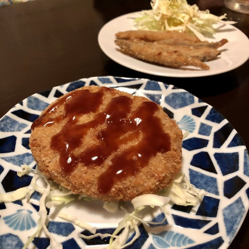 メンチカツ(立ち呑み処 ももたろう)