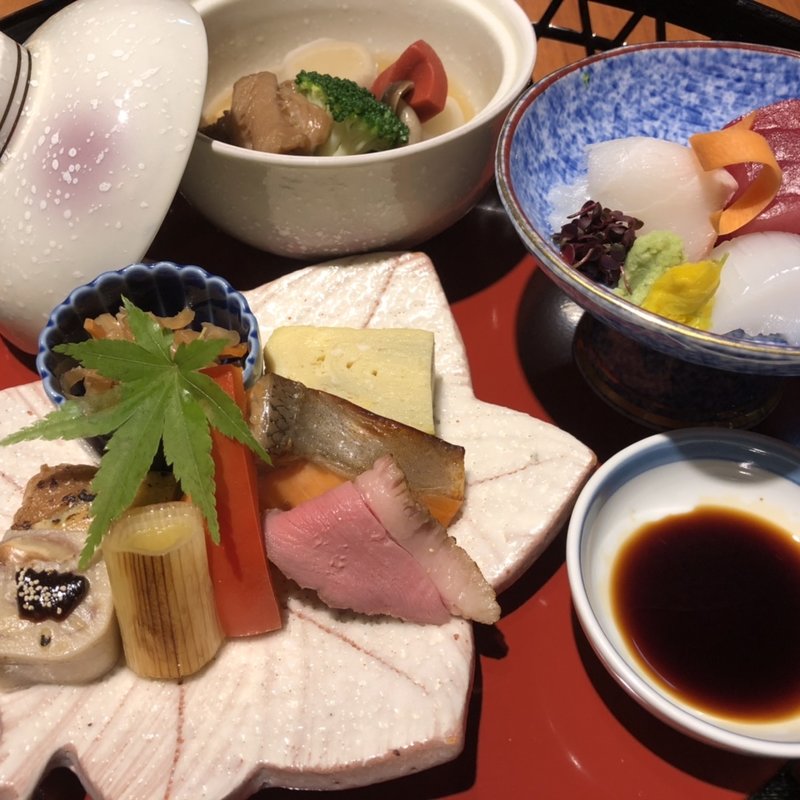 最上夕膳(花籠)(最上亭 （もがみてい）)