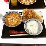 玉子あんかけうどん(丸亀ランチセット)(丸亀製麺 エアポートウォーク名古屋店 )