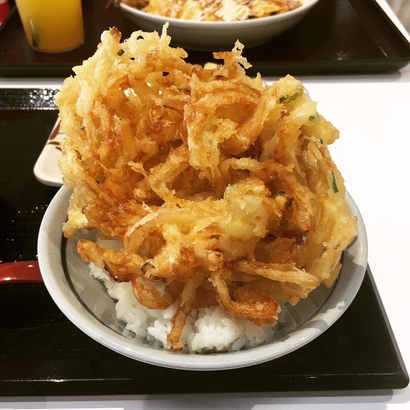 野菜かき揚げ(単品価格)(丸亀製麺 エアポートウォーク名古屋店 )