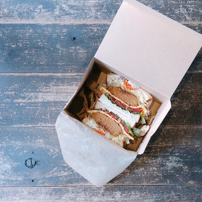 大仏サンド(大仏カフェkoryo nara)