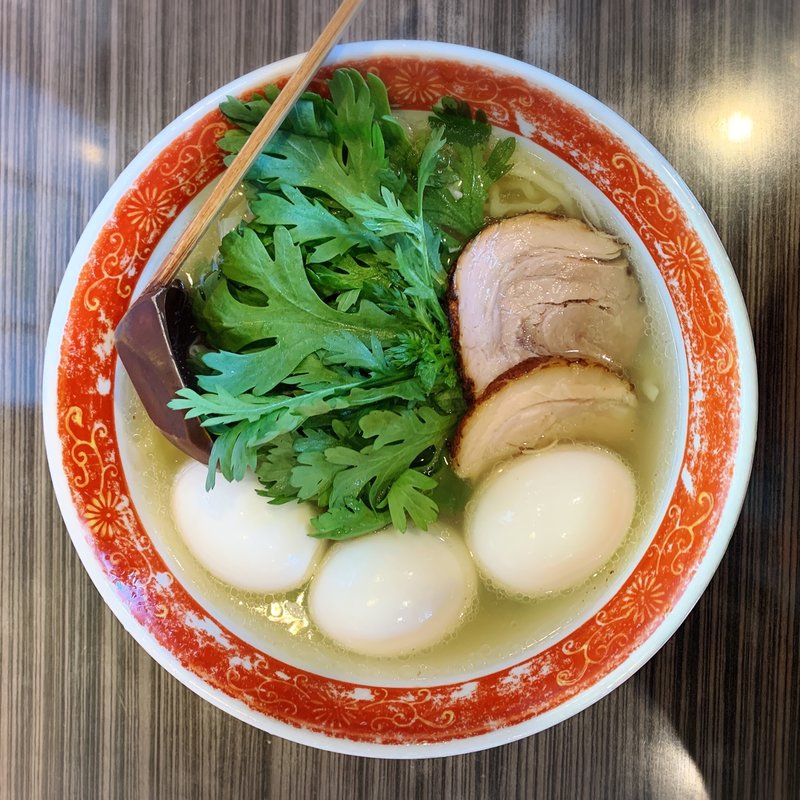 本丸塩らー麺(厚木本丸亭)