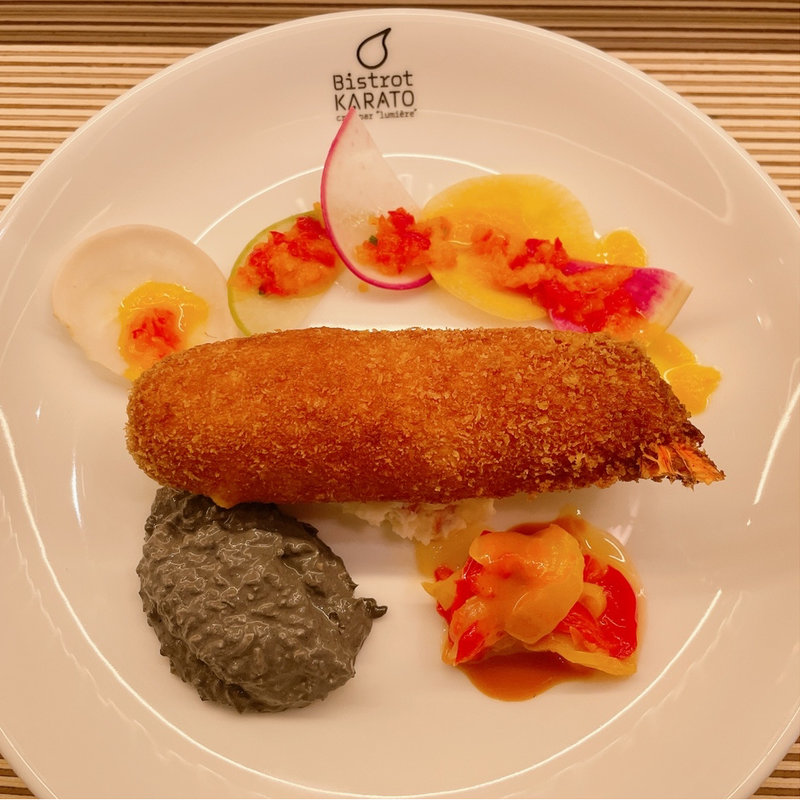 海老フライ風クリームコロッケ(ビストロ　カラト)