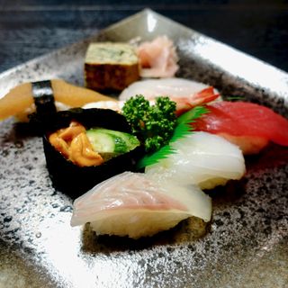 上にぎり寿司(活魚料理 いなさ)