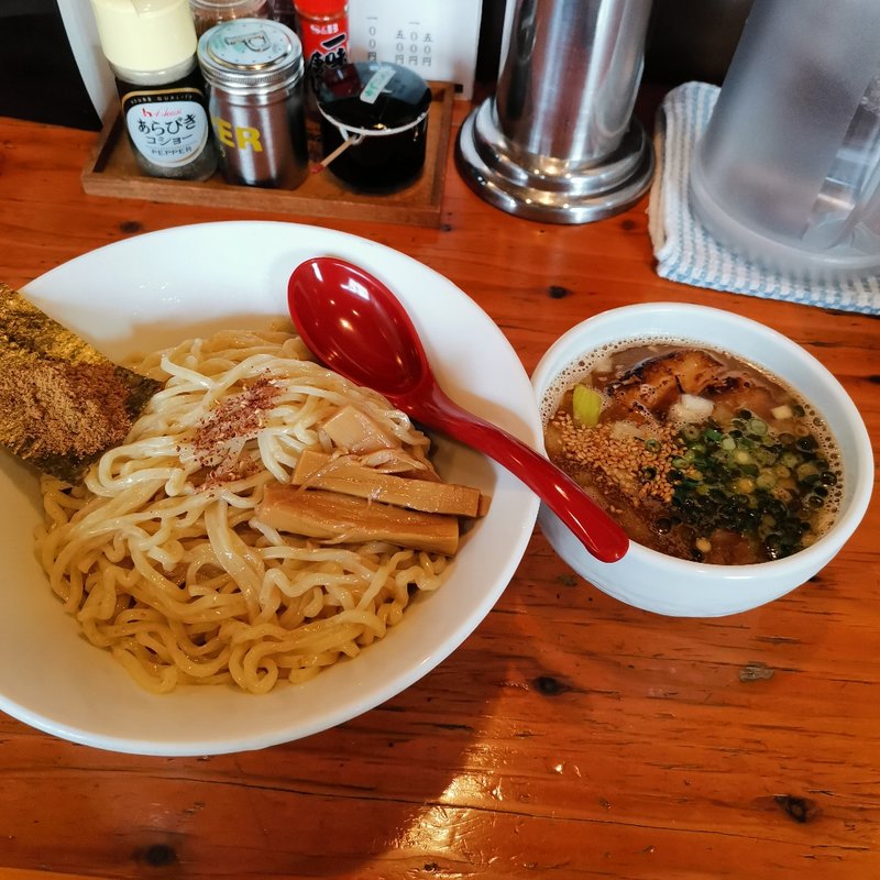 醤油 つけ麺(麺や 亀陣)
