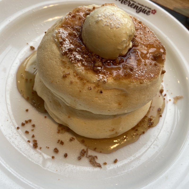 ホイップバターパンケーキ(メレンゲ　たまプラーザ店)