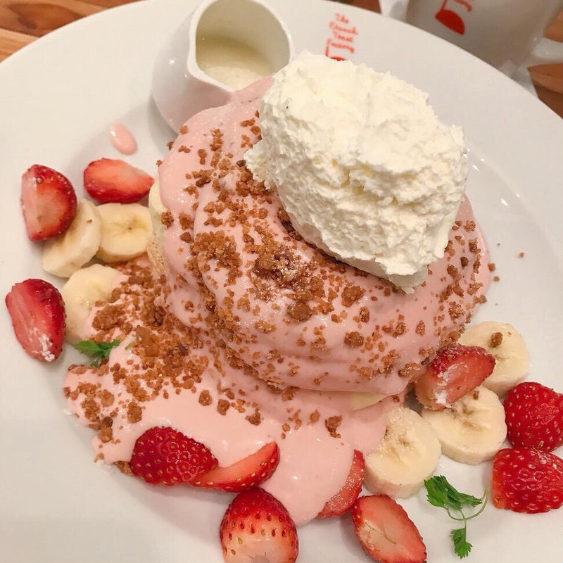 いちご畑パンケーキ(The French Toast Factory ヨドバシAkiba店)