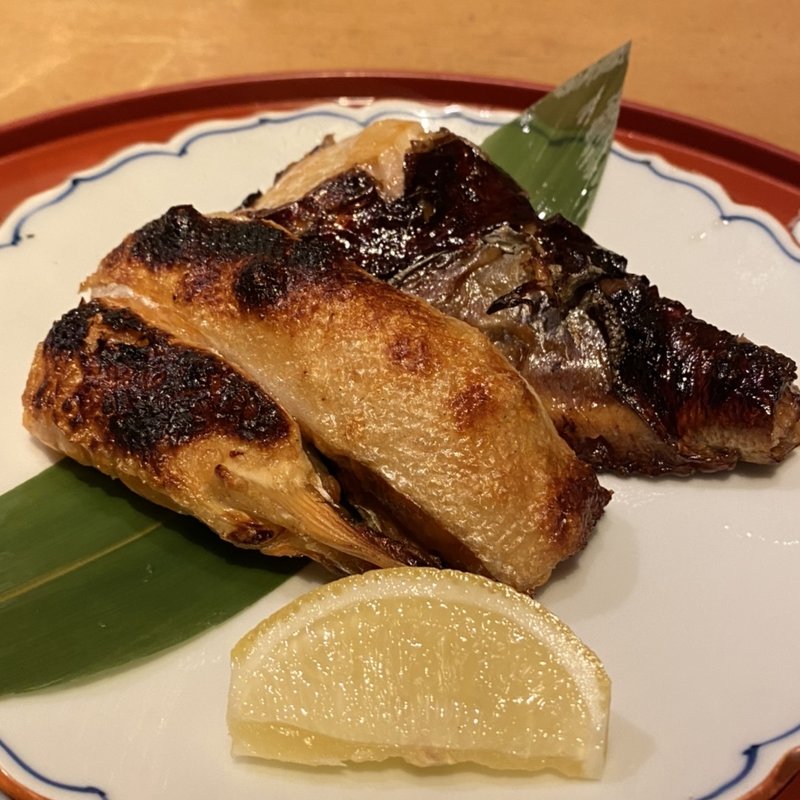 今日の炭火焼き
甘い味噌西京漬け  脂かれい(たき下)