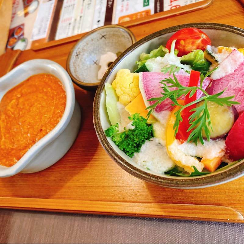 三日月ナンセット(三日月食堂)