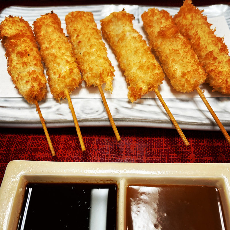 トンヘレ定食(串かつ料理 活 阪急三番街店)