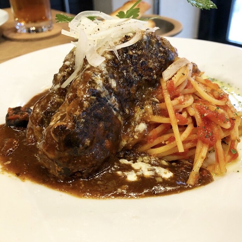 ミートパスタ(cafe garage)