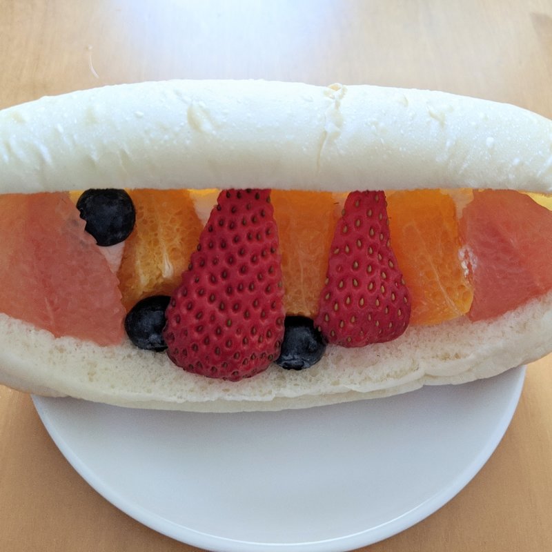 フルーツサンド(おうちごはん)