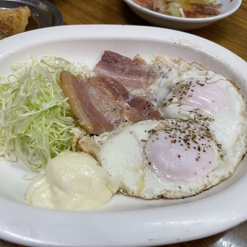 ハムエッグ(馬力 錦糸町南口本店)