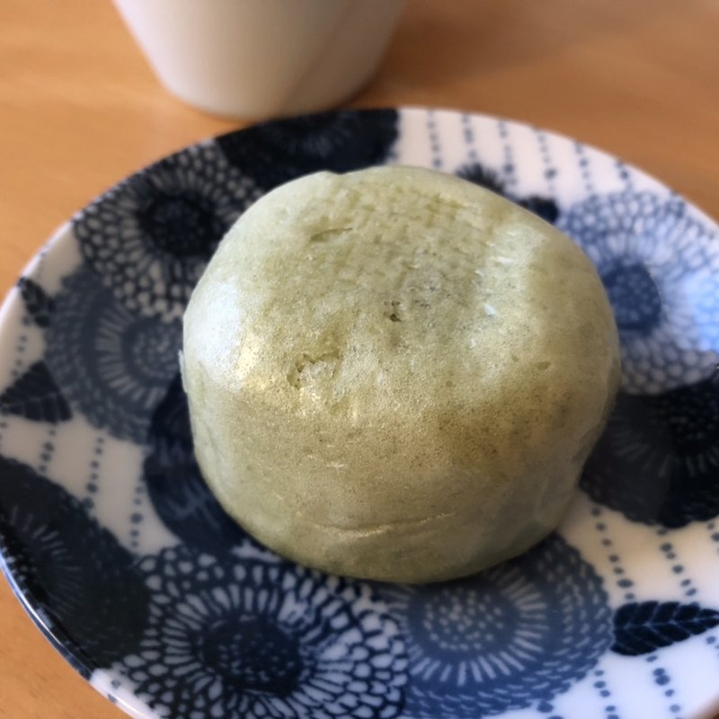 薄皮饅頭宇治抹茶(柏屋本店)