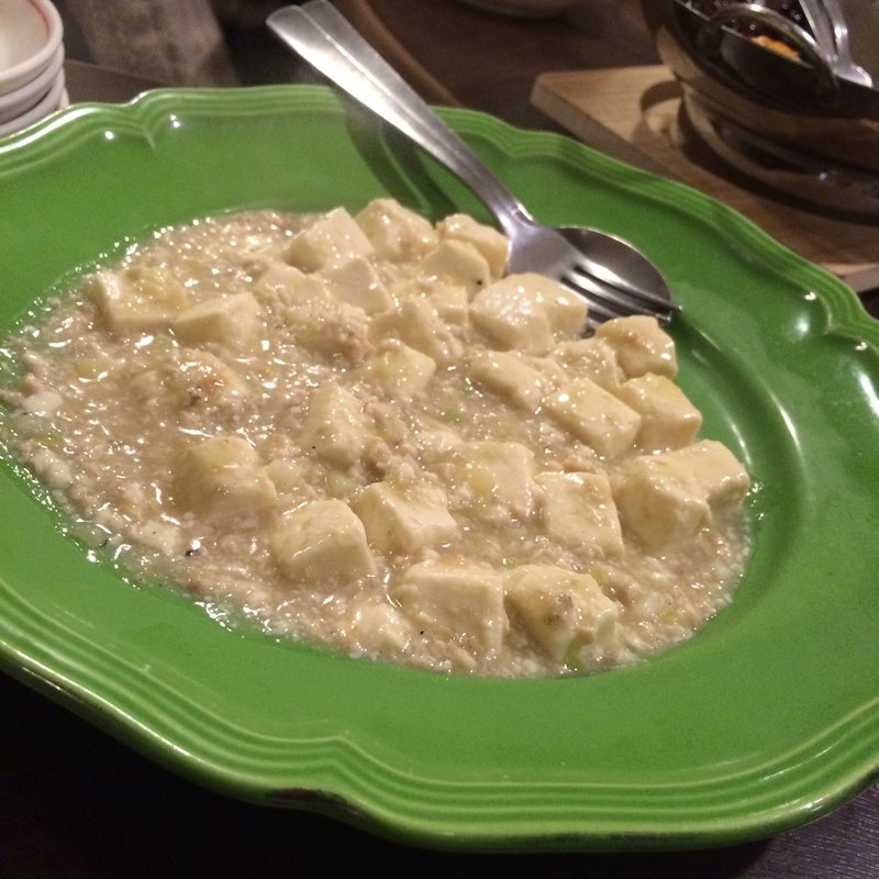 白い麻婆豆腐(海月食堂 （くらげしょくどう）)