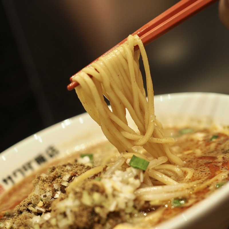 サバ節担々麺セット(大阪中華 サワダ飯店)