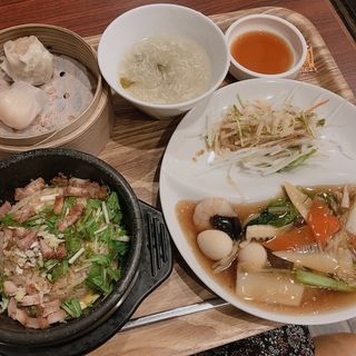 八宝菜と石焼炒飯のセット(上海常ゆめタウン広島店)