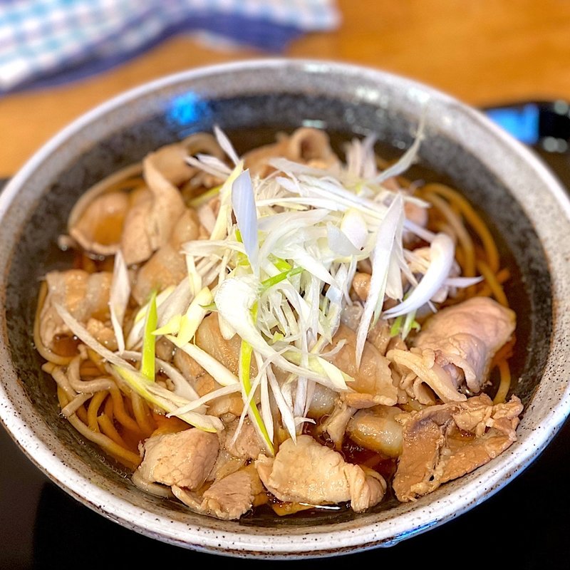 肉そば肉増し(のじろう)