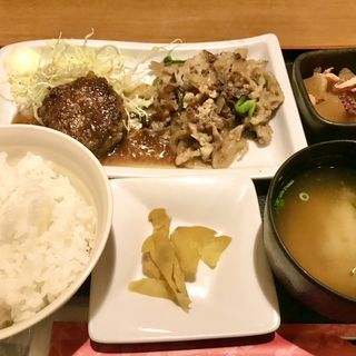 ハンバーグ&焼肉(魚民 広島南口駅前店 )