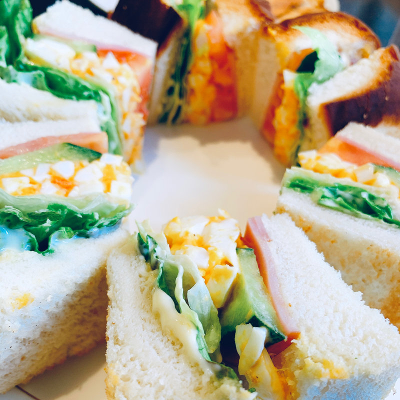 野菜ミックスサンド(珈琲館 えんの森 （えんの森）)