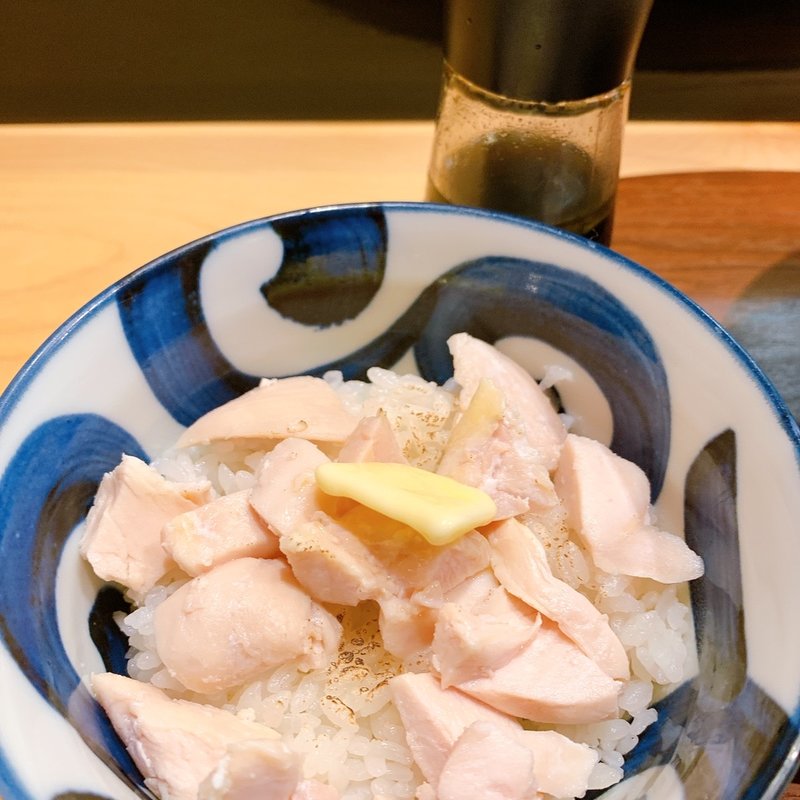 鶏チャーシューバターごはん〜トリュフ醤油がけ〜(銀座 篝 本店)