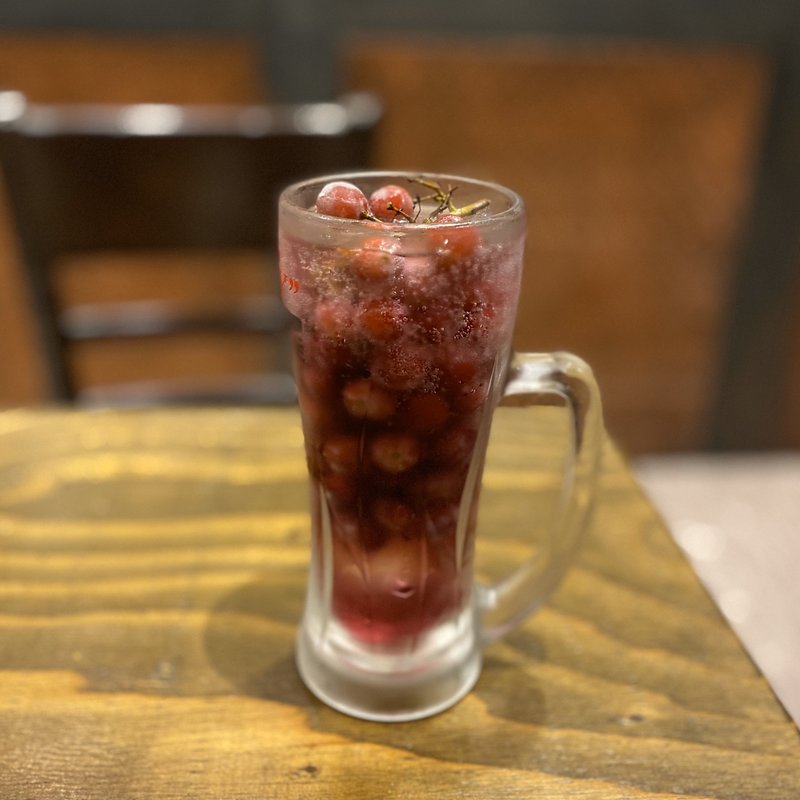 ごろっとフルーツサワー(グレープ)(牛政 ゆたか 名駅南店)