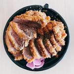 シンタマ ビフカツ丼　大200g