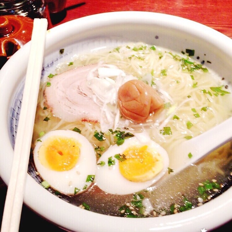 俺流 梅しそらーめん(俺流餃子飯店 原宿店)