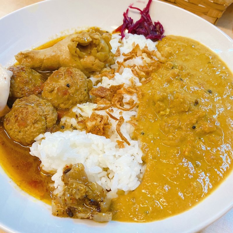 エビと豆腐キーマハードコア(カリー ザ ハードコア)