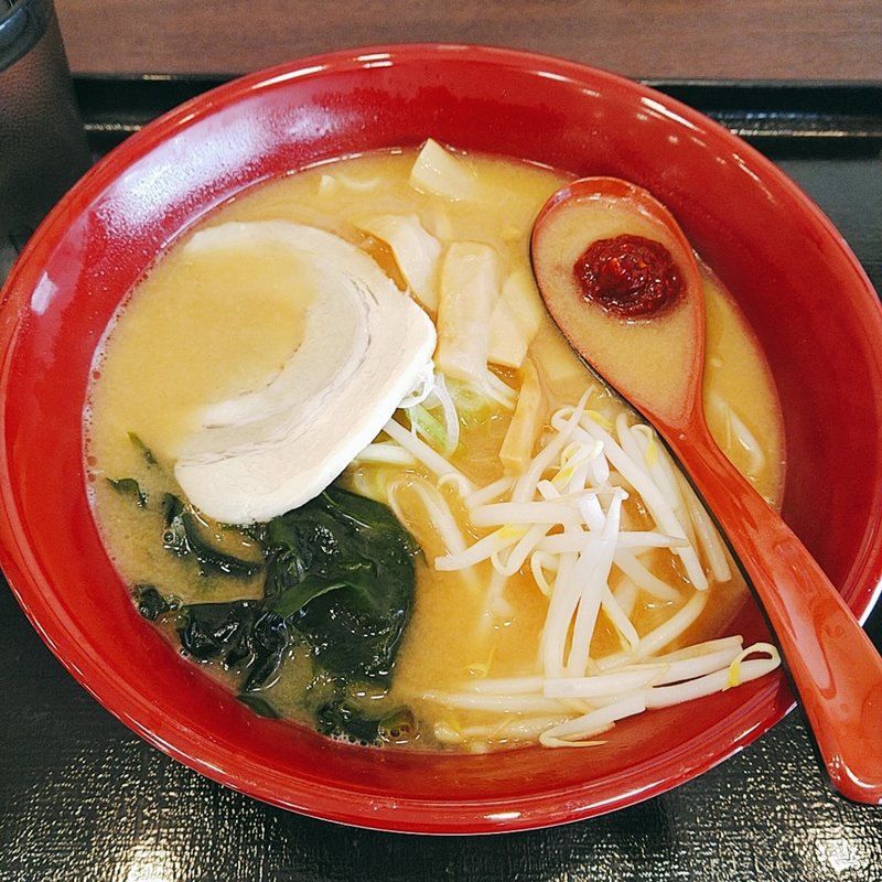 辛味噌ラーメン(ろく屋 どん八 イオンスーパーセンター一関店)