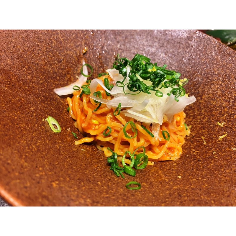 ビビン麺　レモンのアクセント(焼肉bue)