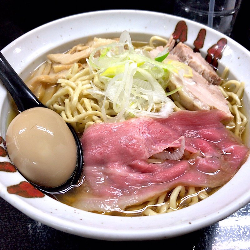 らーめん＋味玉(自家製麺 結び)