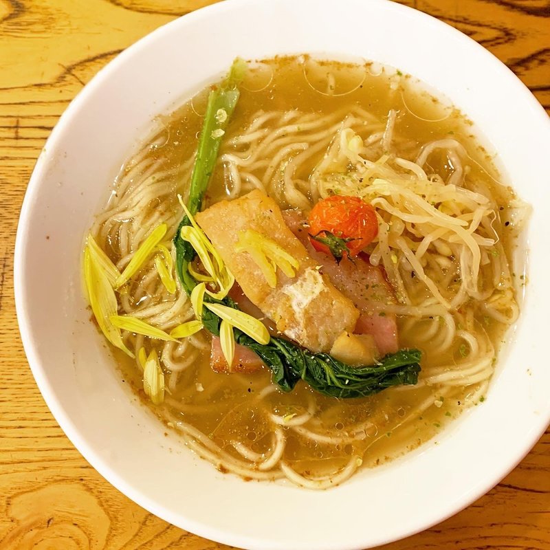 限定　マダラのテリヤキ塩らーめん(海老丸らーめん)