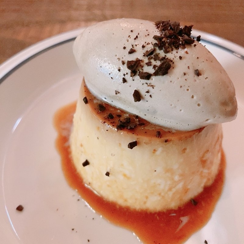 プリン(グラスホッパーカフェ)