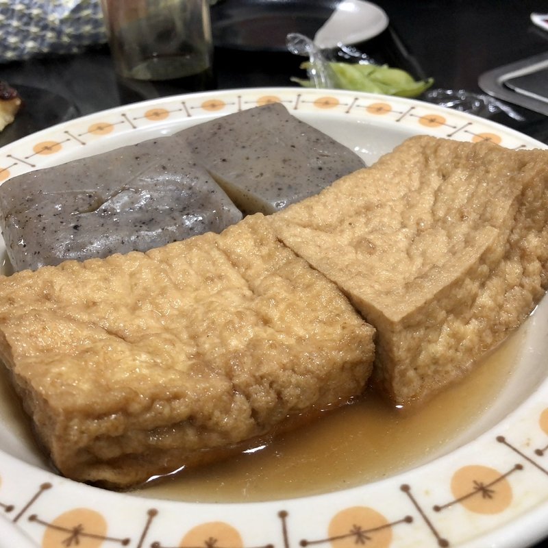 おでん（厚揚げ、こんにゃく）(白頭山 駅前店)