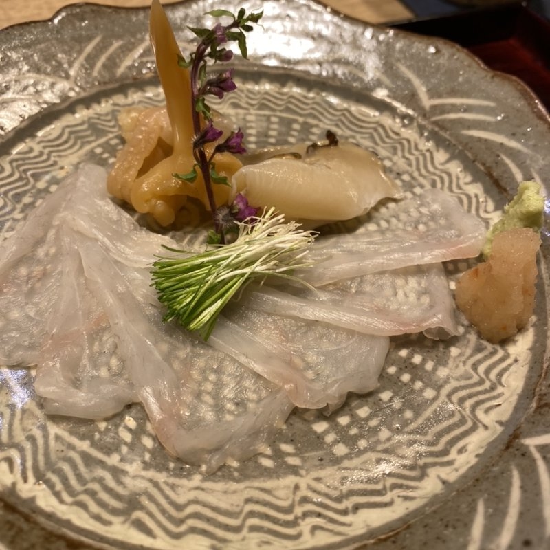 ふぐ刺し(恵比寿 紀風 )