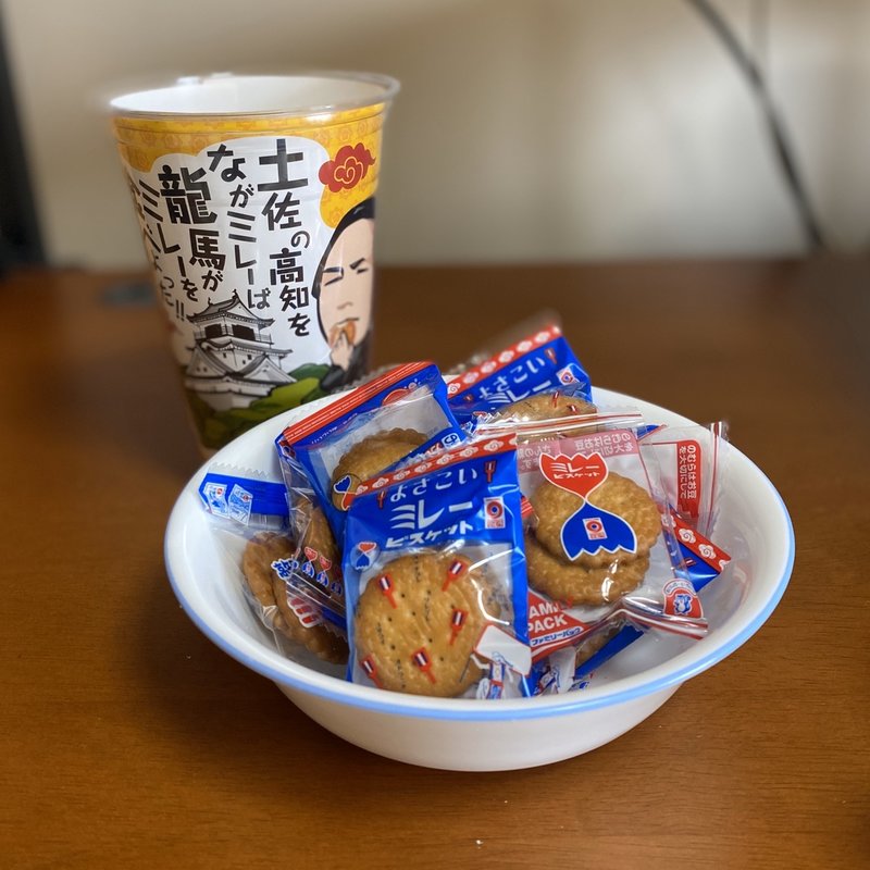 龍馬のミレービスケット(高知食品 ＪＲ高知駅店)