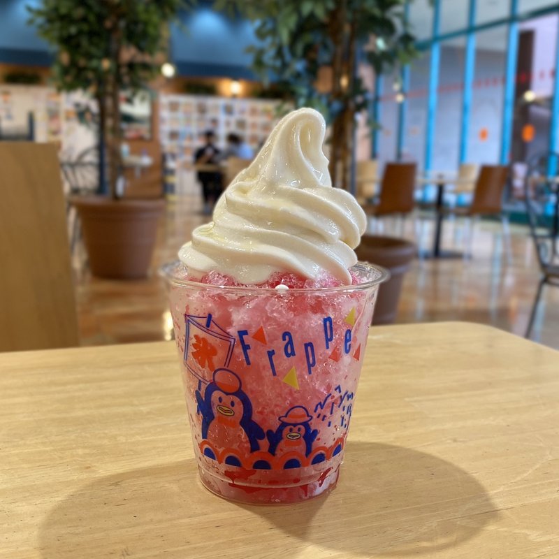 イチゴソフトフラッペ(annie フードコート野市店 （アニー）)