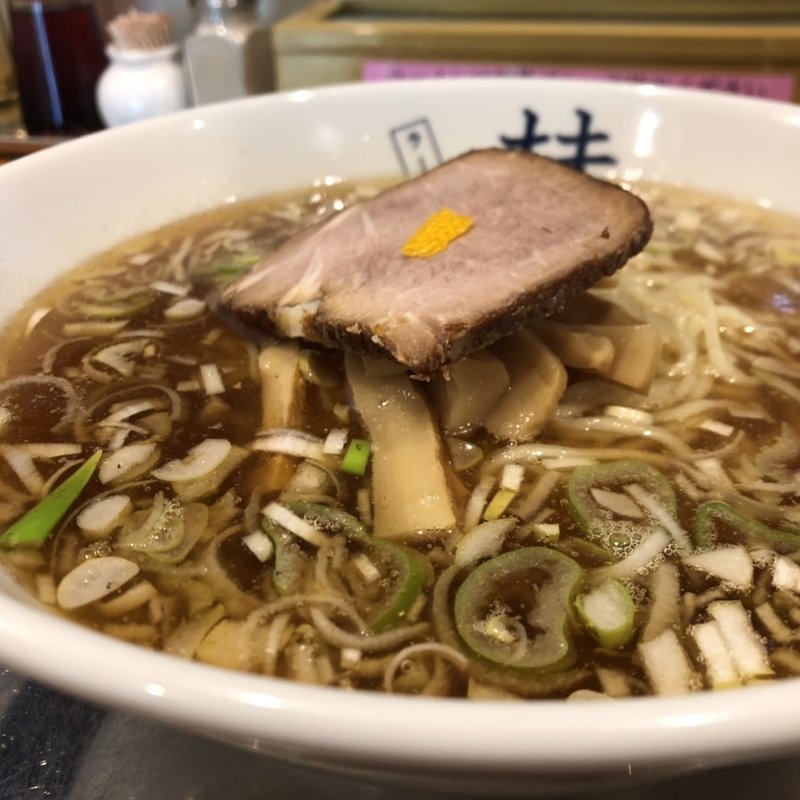 ラーメン小(煮干しだし醤油ラーメン　桂)