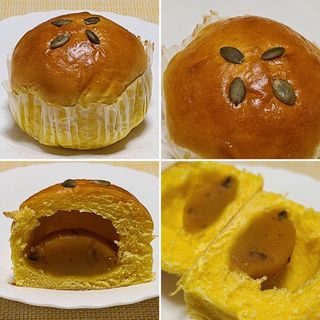 かぼちゃあんパン(金谷ホテルベーカリー 神楽坂店)