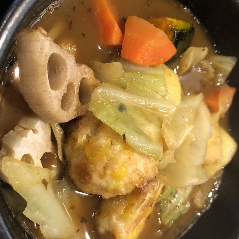 ベジタブルスープカレー(カレーハウス CoCo壱番屋 新宿早稲田通店)