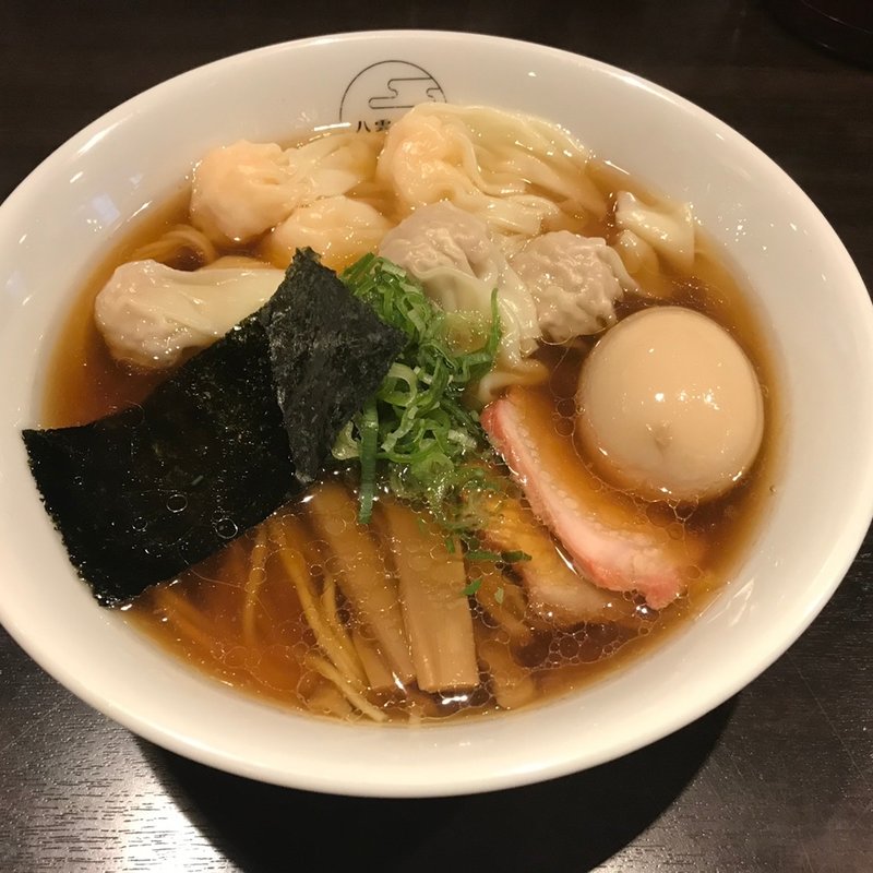 特製ワンタン麺 白だし(八雲)