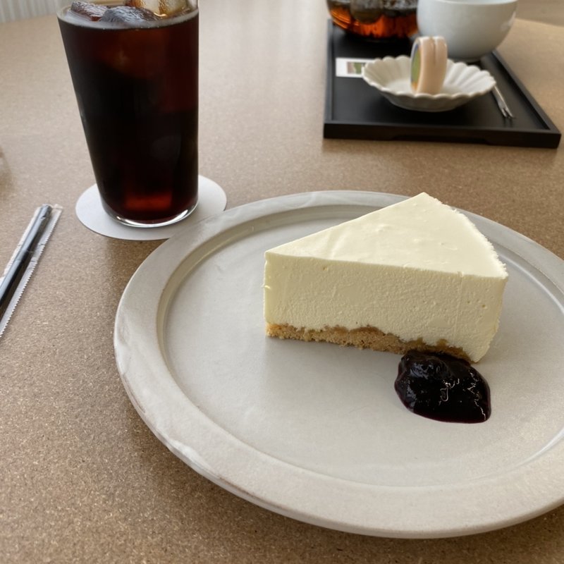 水だしコーヒー チーズケーキ(京都市美術館ミュージアムショップ )