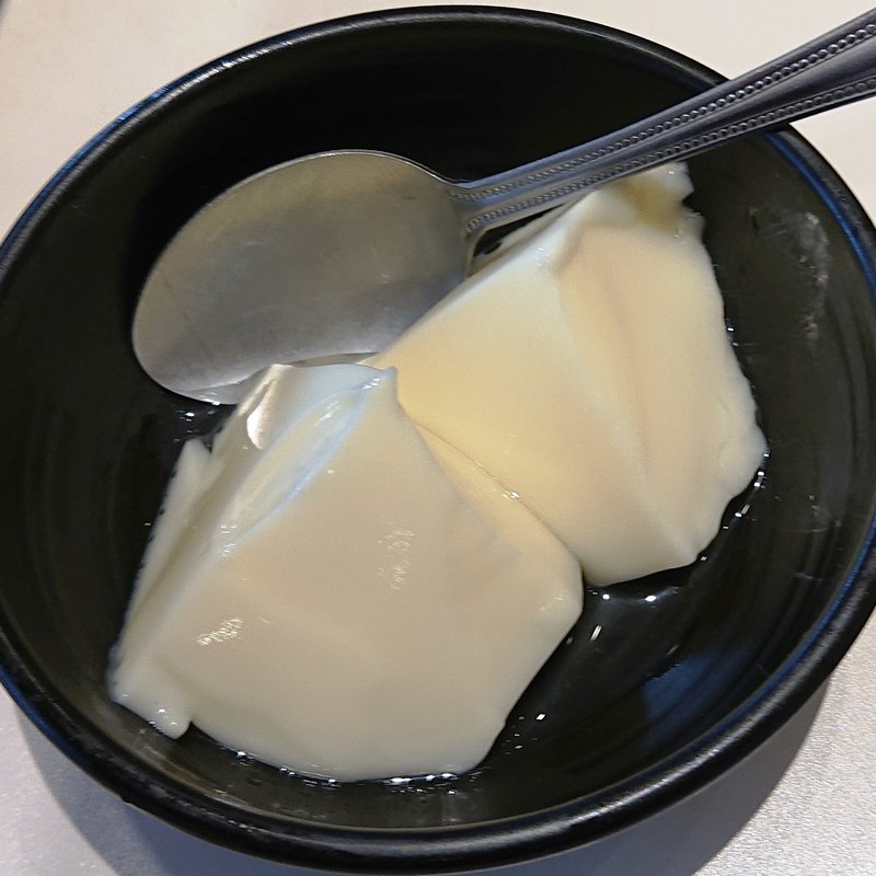 杏仁豆腐(餃子の王将 フレスポ八王子みなみ野店)