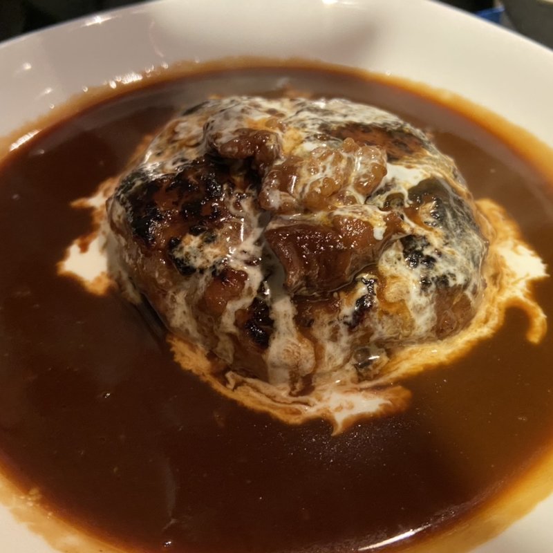 自家製ハンバーグ(明ごころ本店 洋食店)