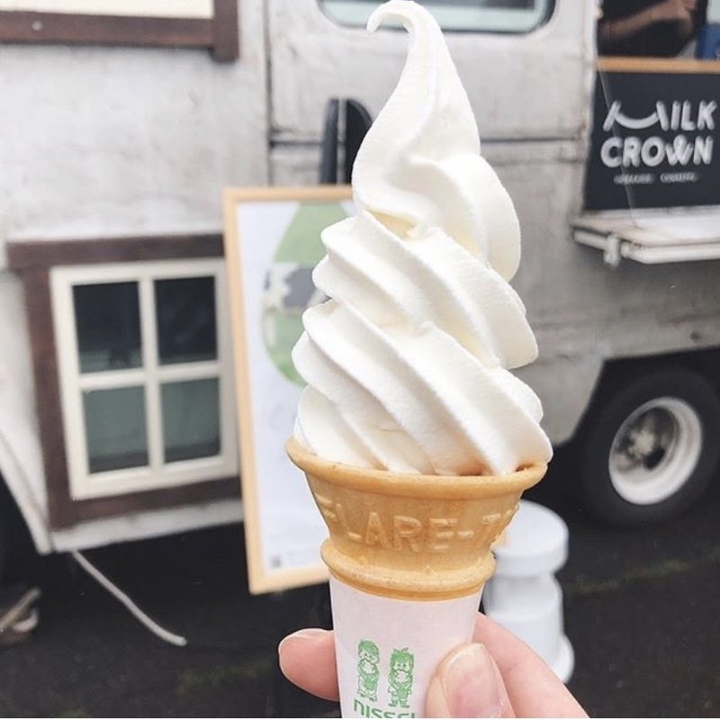 ソフトクリーム(ミルククラウン)