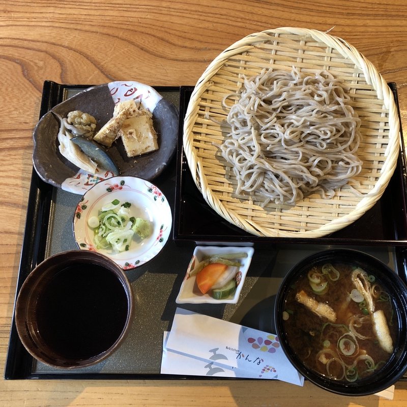 手打ち二八蕎麦ランチ(和kitchen かんな （和キッチン かんな）)
