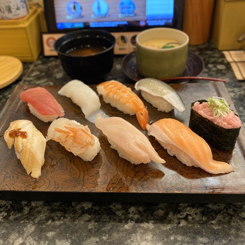 日替わりにぎり(にぎりの徳兵衛 植田店)