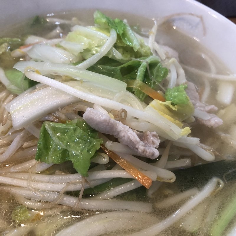 タンメン(中華料理 新雅)