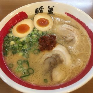 煮玉子ラーメン(暖暮 太宰府駅前店)